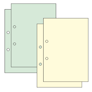 Completing - Sheets from the file in separate stacks