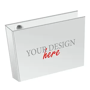 A4 horizontal binders with company print / 30 mm spine